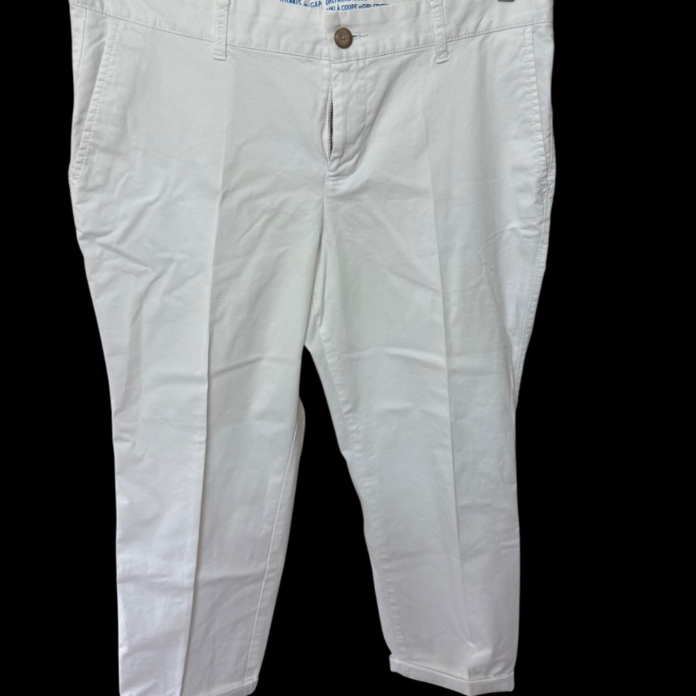 GAP Ladies White Chinos